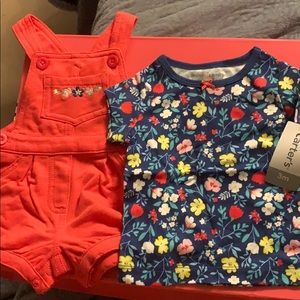 2piece infant shirt Romper